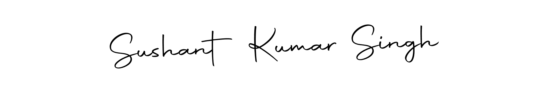 Design your own signature with our free online signature maker. With this signature software, you can create a handwritten (Autography-DOLnW) signature for name Sushant Kumar Singh. Sushant Kumar Singh signature style 10 images and pictures png