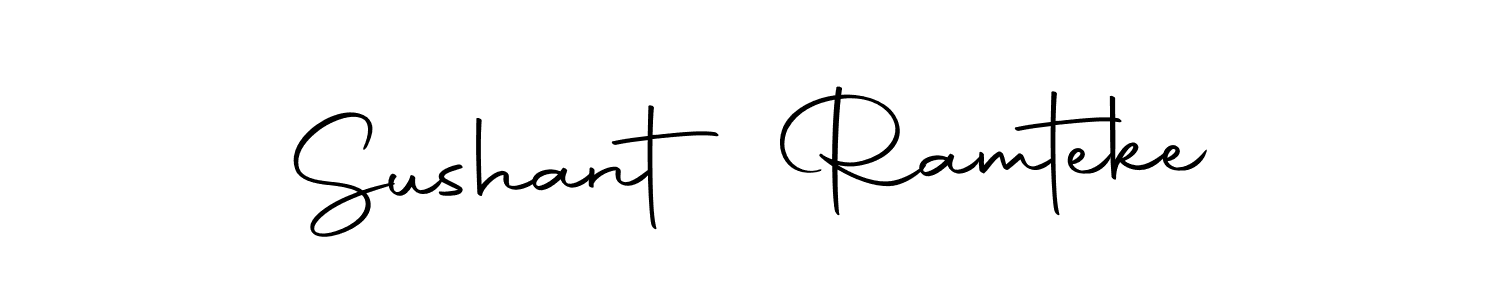 Also we have Sushant Ramteke name is the best signature style. Create professional handwritten signature collection using Autography-DOLnW autograph style. Sushant Ramteke signature style 10 images and pictures png