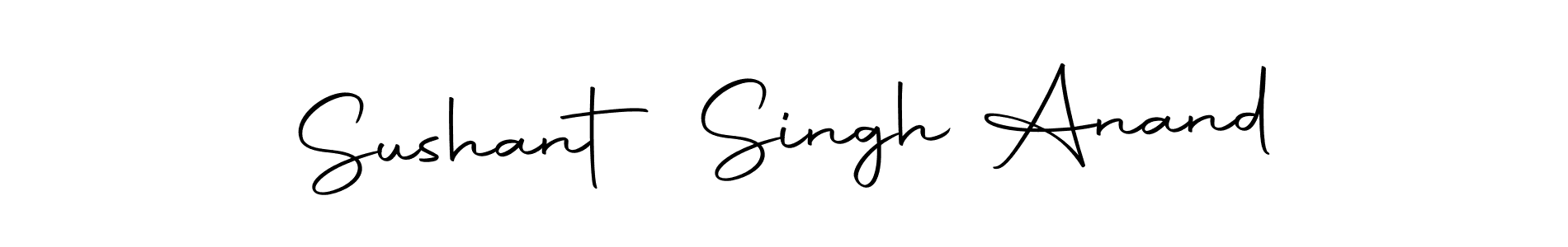 Sushant Singh Anand stylish signature style. Best Handwritten Sign (Autography-DOLnW) for my name. Handwritten Signature Collection Ideas for my name Sushant Singh Anand. Sushant Singh Anand signature style 10 images and pictures png