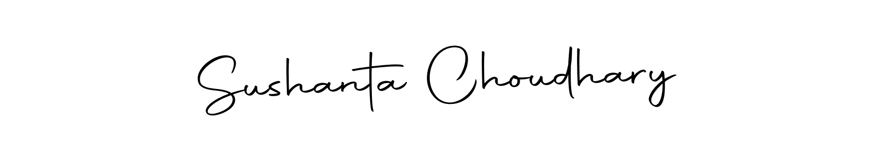 Also we have Sushanta Choudhary name is the best signature style. Create professional handwritten signature collection using Autography-DOLnW autograph style. Sushanta Choudhary signature style 10 images and pictures png