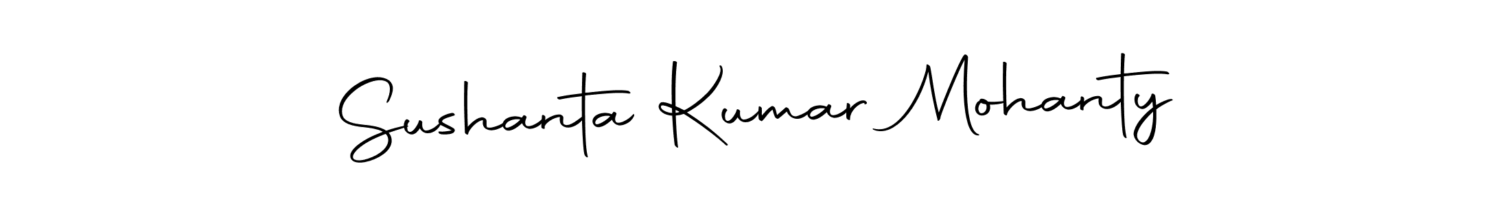 Create a beautiful signature design for name Sushanta Kumar Mohanty. With this signature (Autography-DOLnW) fonts, you can make a handwritten signature for free. Sushanta Kumar Mohanty signature style 10 images and pictures png