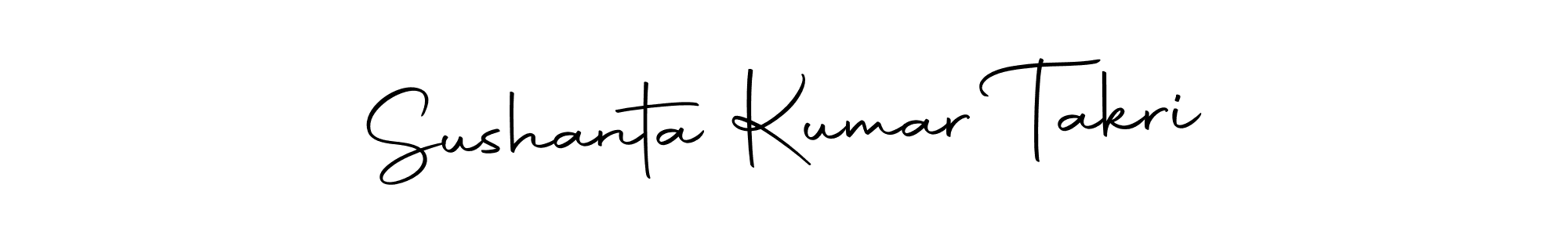 Create a beautiful signature design for name Sushanta Kumar Takri. With this signature (Autography-DOLnW) fonts, you can make a handwritten signature for free. Sushanta Kumar Takri signature style 10 images and pictures png