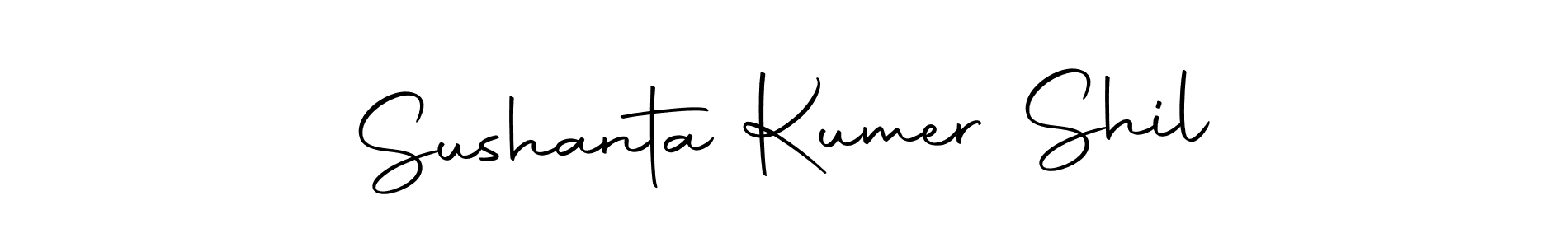 Create a beautiful signature design for name Sushanta Kumer Shil. With this signature (Autography-DOLnW) fonts, you can make a handwritten signature for free. Sushanta Kumer Shil signature style 10 images and pictures png