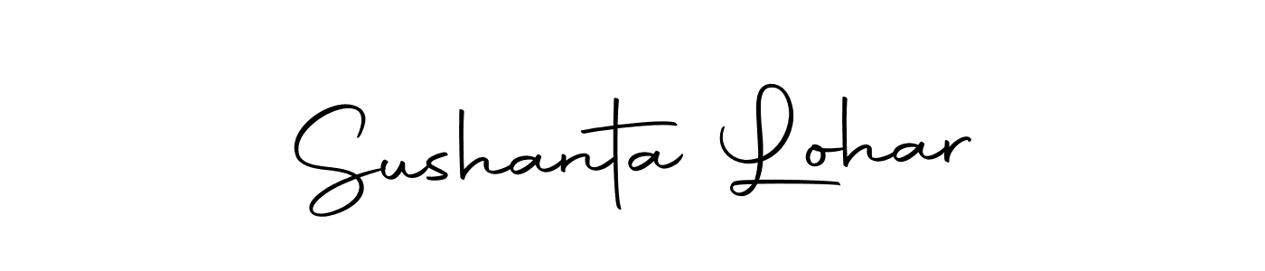 The best way (Autography-DOLnW) to make a short signature is to pick only two or three words in your name. The name Sushanta Lohar include a total of six letters. For converting this name. Sushanta Lohar signature style 10 images and pictures png