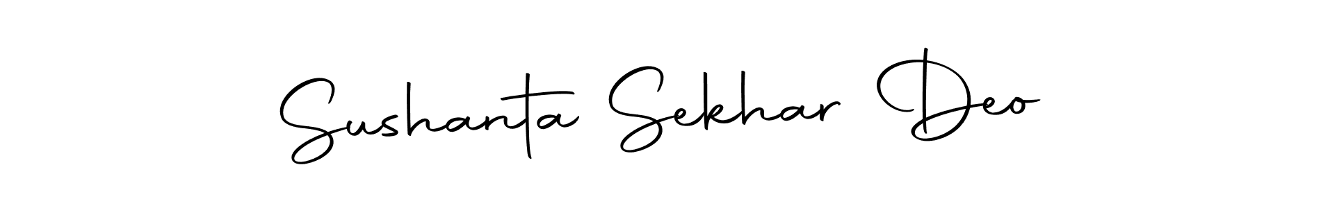 You should practise on your own different ways (Autography-DOLnW) to write your name (Sushanta Sekhar Deo) in signature. don't let someone else do it for you. Sushanta Sekhar Deo signature style 10 images and pictures png