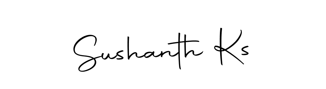 Make a beautiful signature design for name Sushanth Ks. Use this online signature maker to create a handwritten signature for free. Sushanth Ks signature style 10 images and pictures png