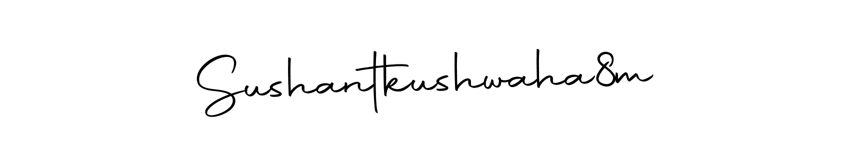 Make a beautiful signature design for name Sushantkushwaha8m. With this signature (Autography-DOLnW) style, you can create a handwritten signature for free. Sushantkushwaha8m signature style 10 images and pictures png