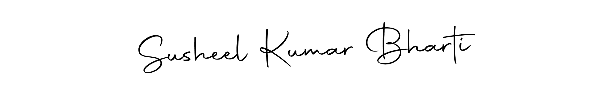 Make a beautiful signature design for name Susheel Kumar Bharti. With this signature (Autography-DOLnW) style, you can create a handwritten signature for free. Susheel Kumar Bharti signature style 10 images and pictures png