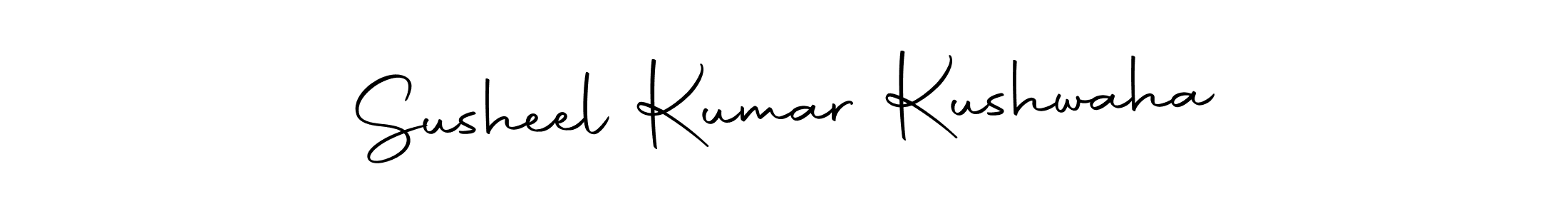 Also we have Susheel Kumar Kushwaha name is the best signature style. Create professional handwritten signature collection using Autography-DOLnW autograph style. Susheel Kumar Kushwaha signature style 10 images and pictures png