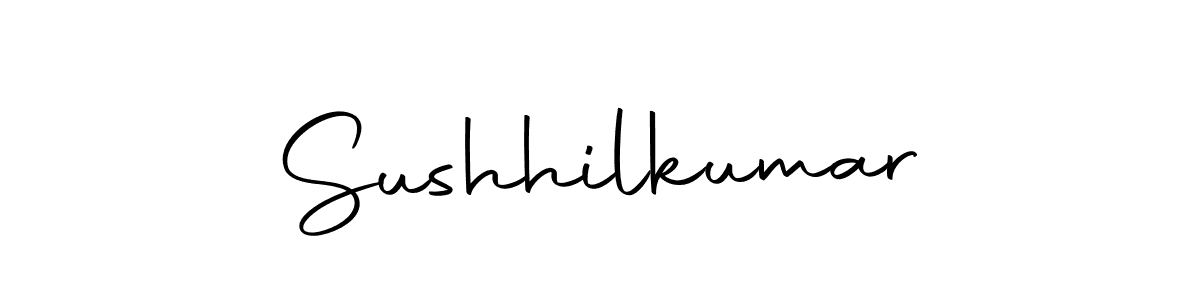 Create a beautiful signature design for name Sushhilkumar. With this signature (Autography-DOLnW) fonts, you can make a handwritten signature for free. Sushhilkumar signature style 10 images and pictures png