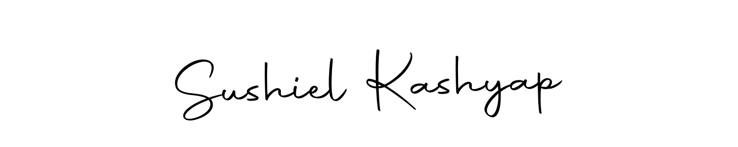 How to make Sushiel Kashyap signature? Autography-DOLnW is a professional autograph style. Create handwritten signature for Sushiel Kashyap name. Sushiel Kashyap signature style 10 images and pictures png