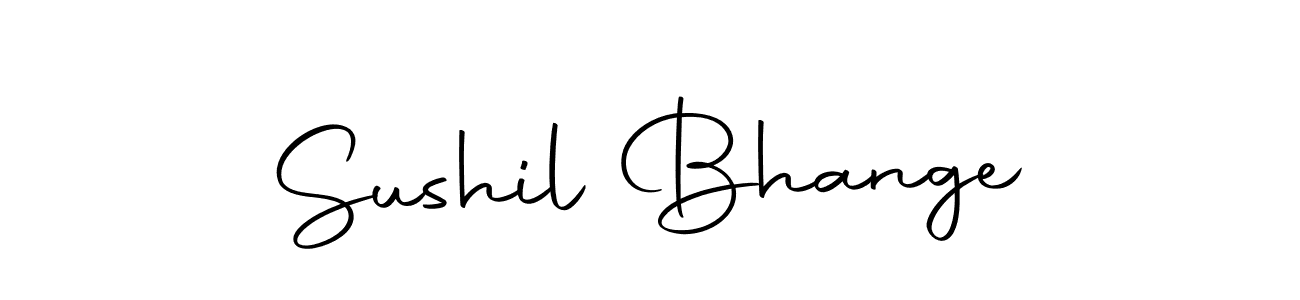 How to make Sushil Bhange signature? Autography-DOLnW is a professional autograph style. Create handwritten signature for Sushil Bhange name. Sushil Bhange signature style 10 images and pictures png