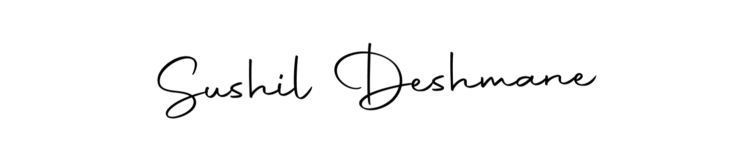 Design your own signature with our free online signature maker. With this signature software, you can create a handwritten (Autography-DOLnW) signature for name Sushil Deshmane. Sushil Deshmane signature style 10 images and pictures png