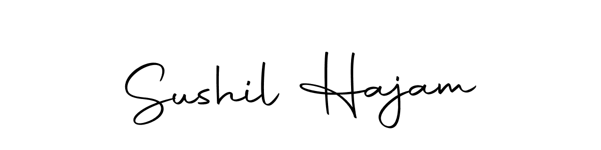 Make a beautiful signature design for name Sushil Hajam. With this signature (Autography-DOLnW) style, you can create a handwritten signature for free. Sushil Hajam signature style 10 images and pictures png