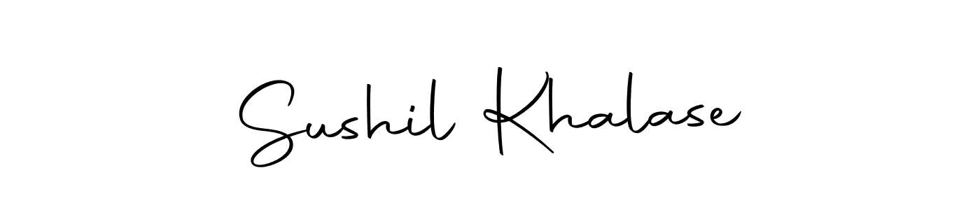 Similarly Autography-DOLnW is the best handwritten signature design. Signature creator online .You can use it as an online autograph creator for name Sushil Khalase. Sushil Khalase signature style 10 images and pictures png