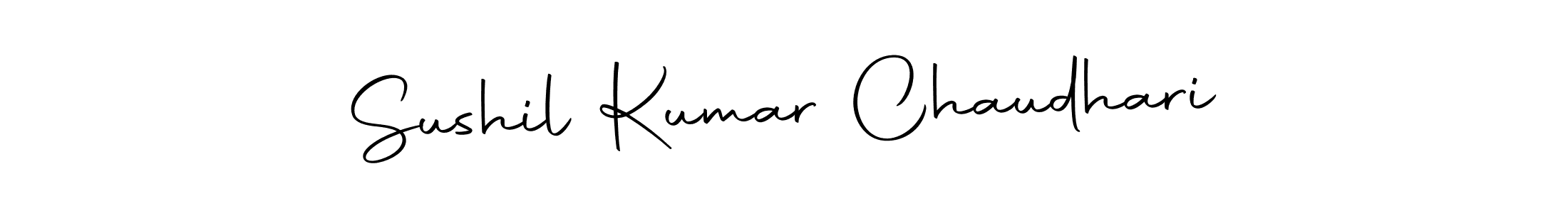It looks lik you need a new signature style for name Sushil Kumar Chaudhari. Design unique handwritten (Autography-DOLnW) signature with our free signature maker in just a few clicks. Sushil Kumar Chaudhari signature style 10 images and pictures png