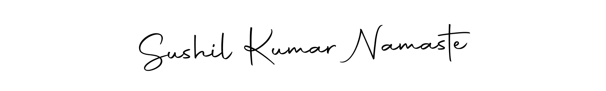 Use a signature maker to create a handwritten signature online. With this signature software, you can design (Autography-DOLnW) your own signature for name Sushil Kumar Namaste. Sushil Kumar Namaste signature style 10 images and pictures png