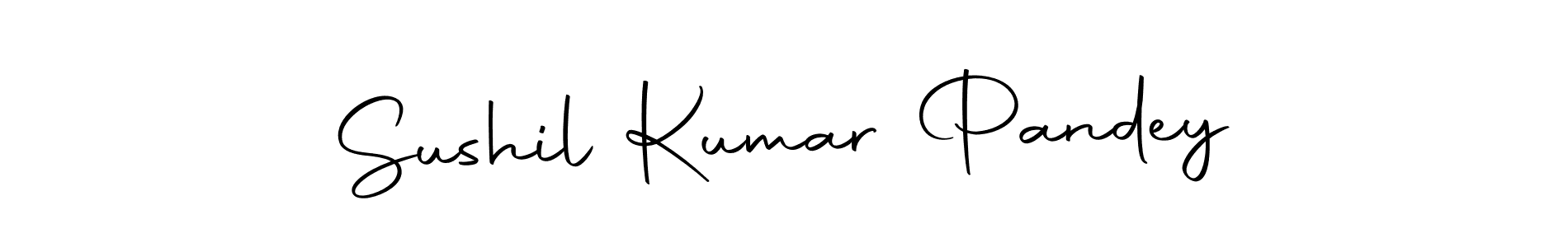 You should practise on your own different ways (Autography-DOLnW) to write your name (Sushil Kumar Pandey) in signature. don't let someone else do it for you. Sushil Kumar Pandey signature style 10 images and pictures png