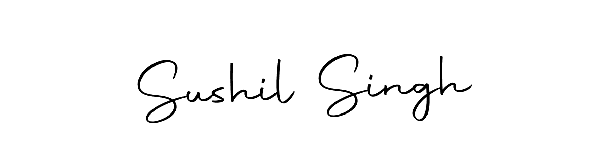 Make a beautiful signature design for name Sushil Singh. Use this online signature maker to create a handwritten signature for free. Sushil Singh signature style 10 images and pictures png
