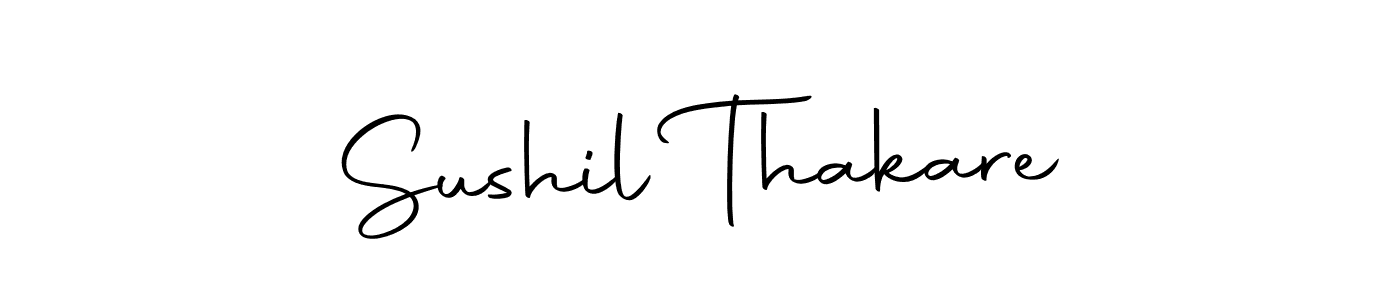 Create a beautiful signature design for name Sushil Thakare. With this signature (Autography-DOLnW) fonts, you can make a handwritten signature for free. Sushil Thakare signature style 10 images and pictures png