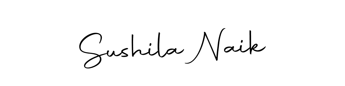 How to make Sushila Naik signature? Autography-DOLnW is a professional autograph style. Create handwritten signature for Sushila Naik name. Sushila Naik signature style 10 images and pictures png