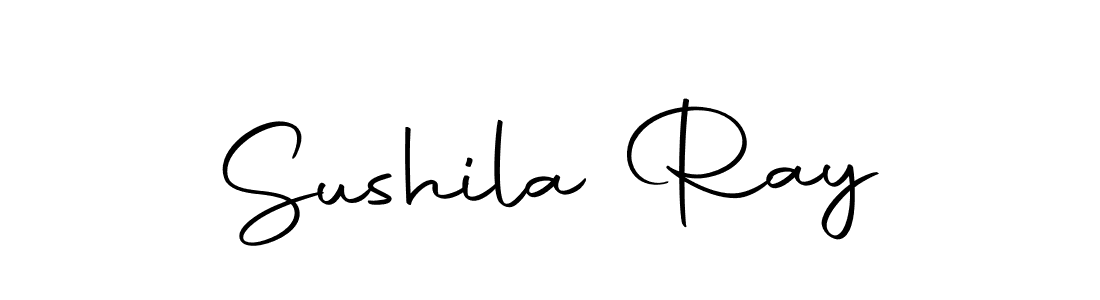 You should practise on your own different ways (Autography-DOLnW) to write your name (Sushila Ray) in signature. don't let someone else do it for you. Sushila Ray signature style 10 images and pictures png