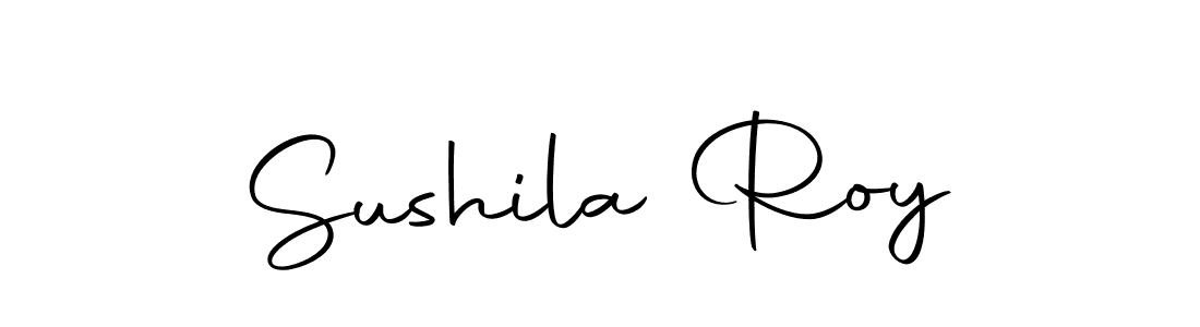 Make a beautiful signature design for name Sushila Roy. Use this online signature maker to create a handwritten signature for free. Sushila Roy signature style 10 images and pictures png