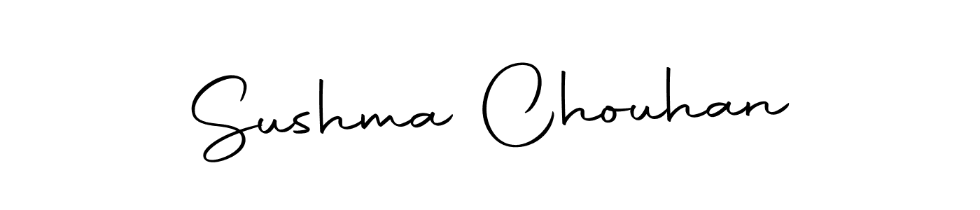 Design your own signature with our free online signature maker. With this signature software, you can create a handwritten (Autography-DOLnW) signature for name Sushma Chouhan. Sushma Chouhan signature style 10 images and pictures png