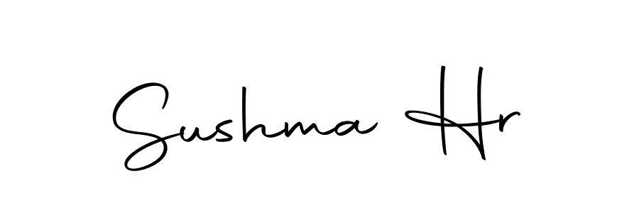 The best way (Autography-DOLnW) to make a short signature is to pick only two or three words in your name. The name Sushma Hr include a total of six letters. For converting this name. Sushma Hr signature style 10 images and pictures png