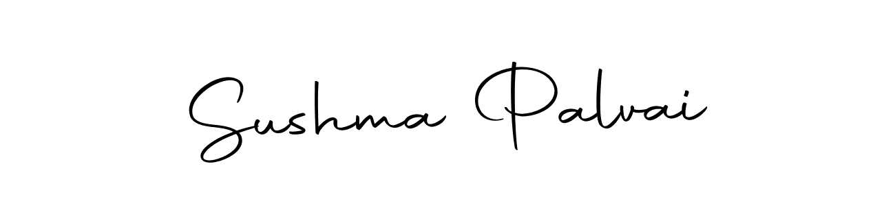 The best way (Autography-DOLnW) to make a short signature is to pick only two or three words in your name. The name Sushma Palvai include a total of six letters. For converting this name. Sushma Palvai signature style 10 images and pictures png