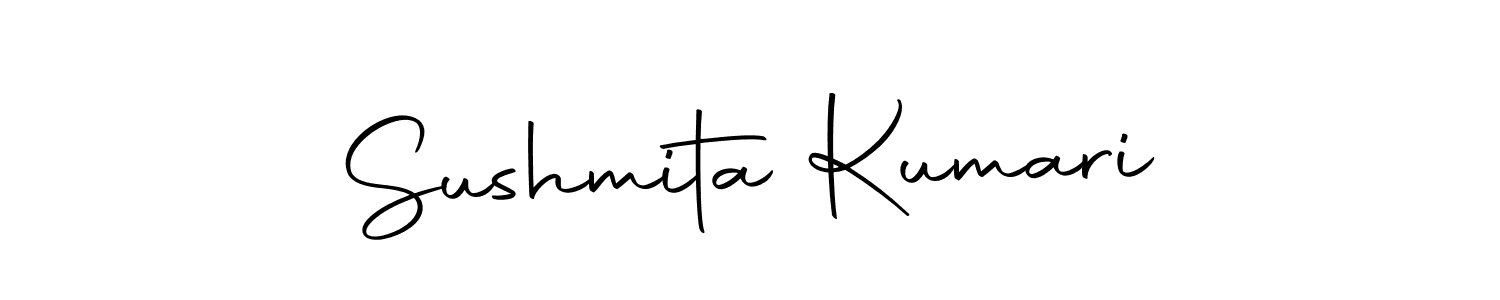 How to make Sushmita Kumari name signature. Use Autography-DOLnW style for creating short signs online. This is the latest handwritten sign. Sushmita Kumari signature style 10 images and pictures png