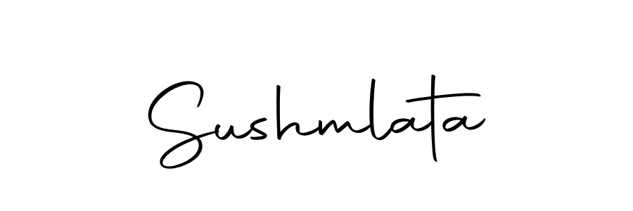 How to make Sushmlata name signature. Use Autography-DOLnW style for creating short signs online. This is the latest handwritten sign. Sushmlata signature style 10 images and pictures png