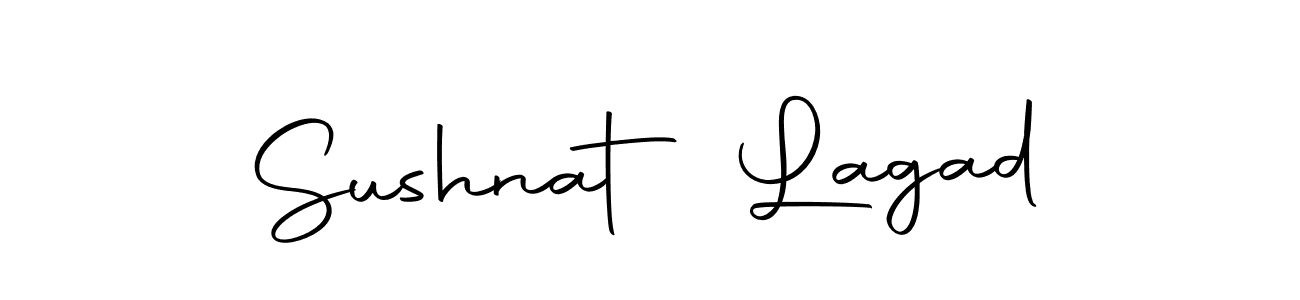Here are the top 10 professional signature styles for the name Sushnat Lagad. These are the best autograph styles you can use for your name. Sushnat Lagad signature style 10 images and pictures png