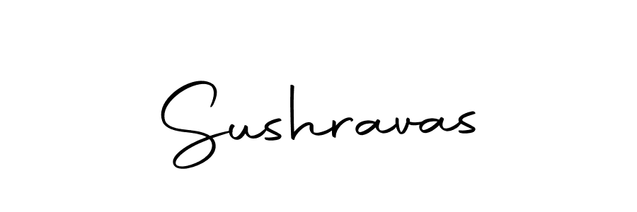 How to make Sushravas signature? Autography-DOLnW is a professional autograph style. Create handwritten signature for Sushravas name. Sushravas signature style 10 images and pictures png