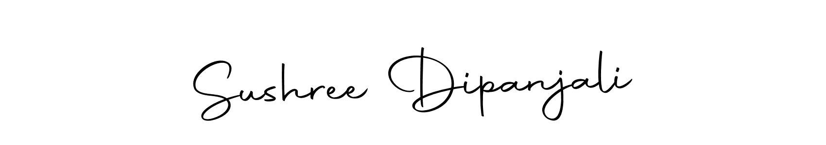 Also we have Sushree Dipanjali name is the best signature style. Create professional handwritten signature collection using Autography-DOLnW autograph style. Sushree Dipanjali signature style 10 images and pictures png