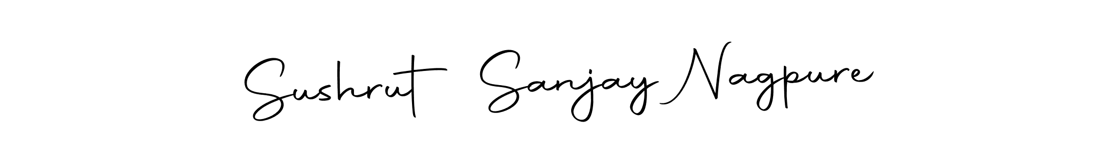 Create a beautiful signature design for name Sushrut Sanjay Nagpure. With this signature (Autography-DOLnW) fonts, you can make a handwritten signature for free. Sushrut Sanjay Nagpure signature style 10 images and pictures png
