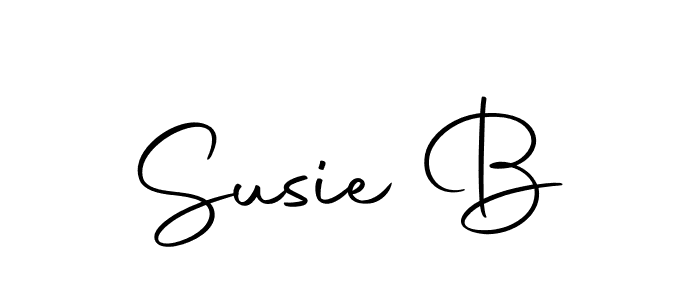 It looks lik you need a new signature style for name Susie B. Design unique handwritten (Autography-DOLnW) signature with our free signature maker in just a few clicks. Susie B signature style 10 images and pictures png