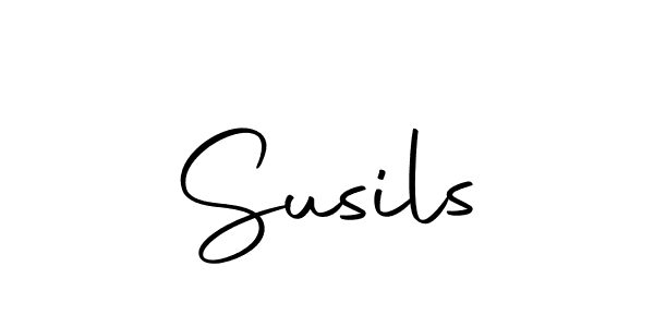 Design your own signature with our free online signature maker. With this signature software, you can create a handwritten (Autography-DOLnW) signature for name Susils. Susils signature style 10 images and pictures png