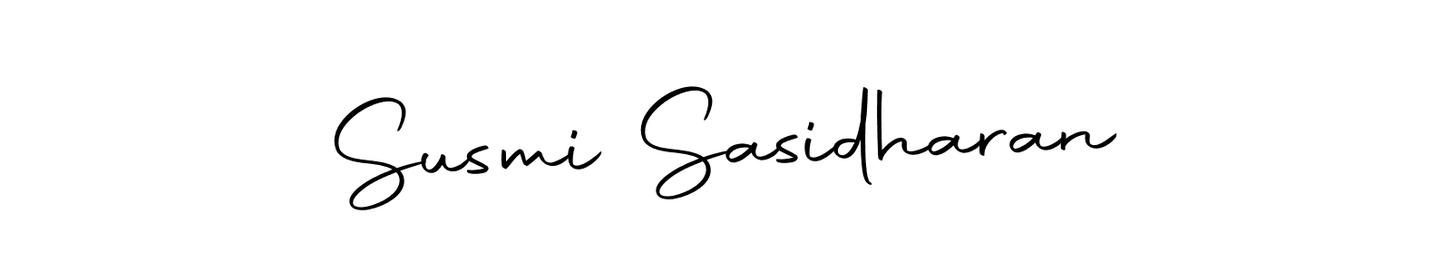 Make a beautiful signature design for name Susmi Sasidharan. Use this online signature maker to create a handwritten signature for free. Susmi Sasidharan signature style 10 images and pictures png