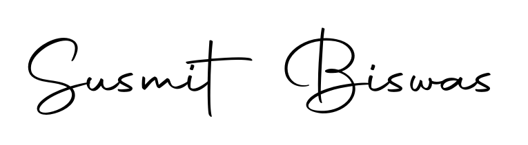 Explore multiple handwriting variations for Susmit Biswas including this stunning Autography-DOLnW design. Free to use across all platforms. Susmit Biswas signature style 10 images and pictures png