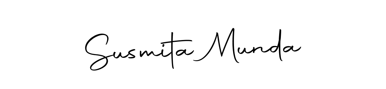 Susmita Munda stylish signature style. Best Handwritten Sign (Autography-DOLnW) for my name. Handwritten Signature Collection Ideas for my name Susmita Munda. Susmita Munda signature style 10 images and pictures png