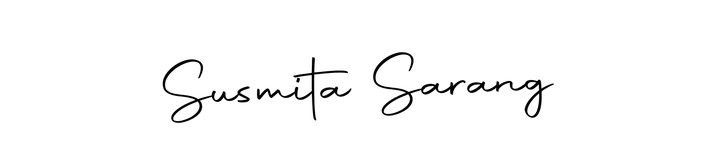 You should practise on your own different ways (Autography-DOLnW) to write your name (Susmita Sarang) in signature. don't let someone else do it for you. Susmita Sarang signature style 10 images and pictures png