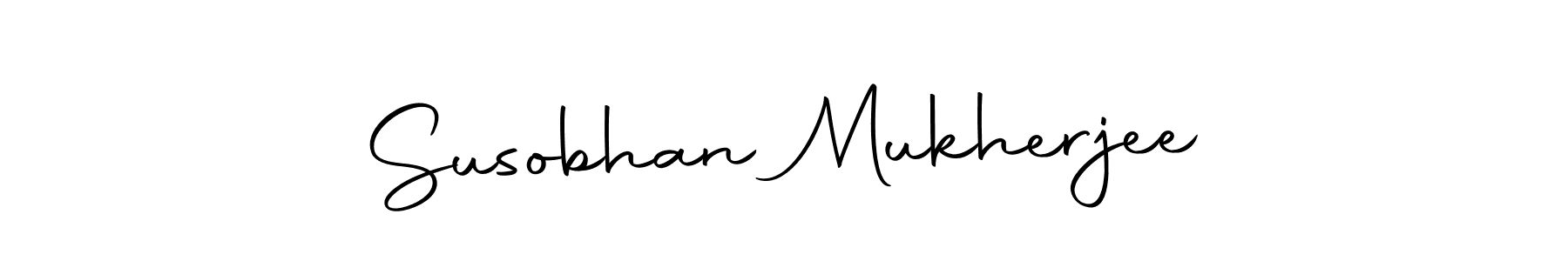 You should practise on your own different ways (Autography-DOLnW) to write your name (Susobhan Mukherjee) in signature. don't let someone else do it for you. Susobhan Mukherjee signature style 10 images and pictures png