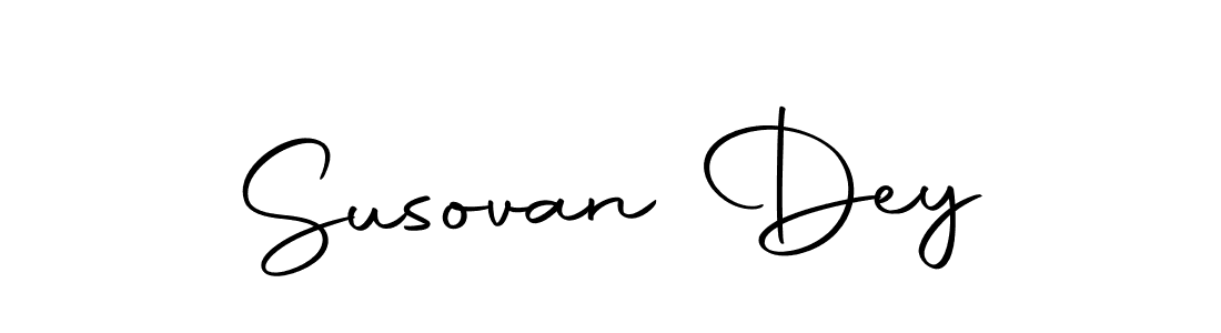 Make a beautiful signature design for name Susovan Dey. With this signature (Autography-DOLnW) style, you can create a handwritten signature for free. Susovan Dey signature style 10 images and pictures png