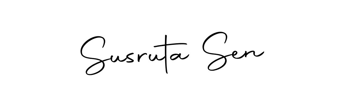Create a beautiful signature design for name Susruta Sen. With this signature (Autography-DOLnW) fonts, you can make a handwritten signature for free. Susruta Sen signature style 10 images and pictures png