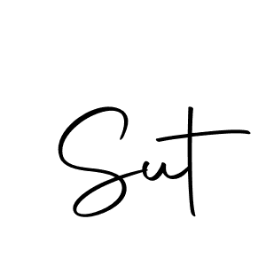 Make a beautiful signature design for name Sut. With this signature (Autography-DOLnW) style, you can create a handwritten signature for free. Sut signature style 10 images and pictures png