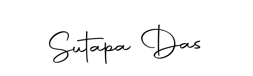You should practise on your own different ways (Autography-DOLnW) to write your name (Sutapa Das) in signature. don't let someone else do it for you. Sutapa Das signature style 10 images and pictures png
