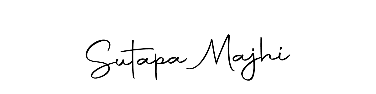 How to make Sutapa Majhi name signature. Use Autography-DOLnW style for creating short signs online. This is the latest handwritten sign. Sutapa Majhi signature style 10 images and pictures png