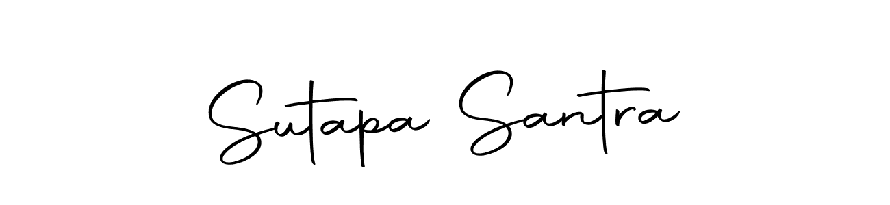 How to make Sutapa Santra signature? Autography-DOLnW is a professional autograph style. Create handwritten signature for Sutapa Santra name. Sutapa Santra signature style 10 images and pictures png