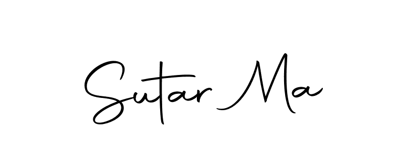 Design your own signature with our free online signature maker. With this signature software, you can create a handwritten (Autography-DOLnW) signature for name Sutar Ma. Sutar Ma signature style 10 images and pictures png